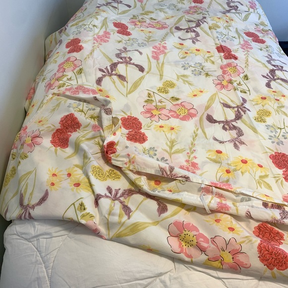 Floral Queen Duvet Cover - Picture 4 of 4